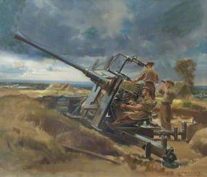 Anti-Aircraft Gunners, No. 219 Squadron, RAF Regiment, Normandy