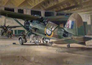 Major Inspection Lysander, 400 Squadron, Royal Canadian Air Force