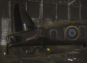 Rear Gun Turret and Tail of a Wellington Bomber