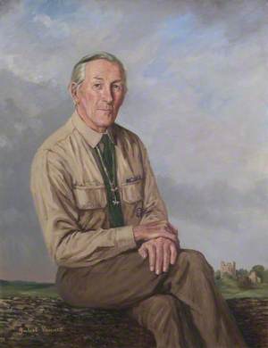 Sir Erskine William Gladstone (1925–2018) as Chief Scout