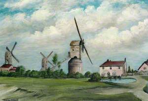 The Three Mills, Chadwell Heath, 1810