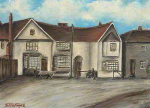 'The Bull Inn', Dagenham Village, 1890