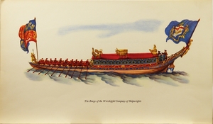 The Barge of the Worshipful Company of Shipwrights