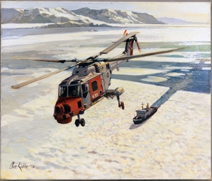 'Red Plum Eye', GKN Westland Lynx – Flight 212 (HMS 'Endurance'), Antarctic