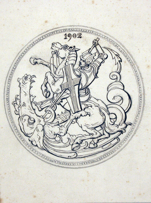 George and the Dragon, 1902
