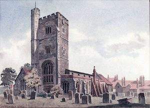 Barking Church from South West