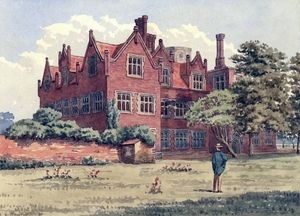 Eastbury Manor House, Barking, from North East