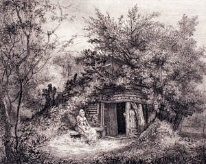 Lady Plomer's Place, on the Summit of Hawke's Bill Wood, Epping Forest