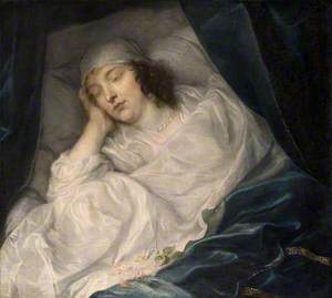 Venetia Stanley (1600–1633), Lady Digby, on Her Deathbed