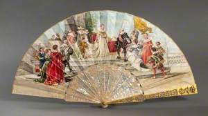 Marriage Fan for Princess Stephanie of the Belgians