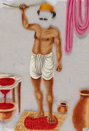 Figure of Indian Tradesman