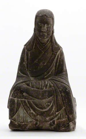 Seated Figure of a Lama