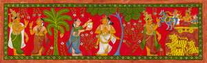 Scene from the 'Ramayana'