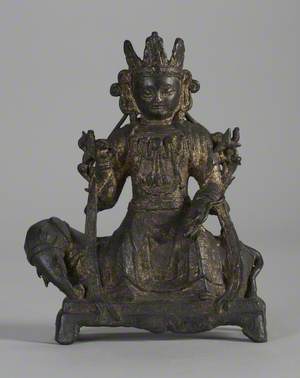 Pu-Hien (Puxian), a Dhyani-Bodhisattva on His Elephant