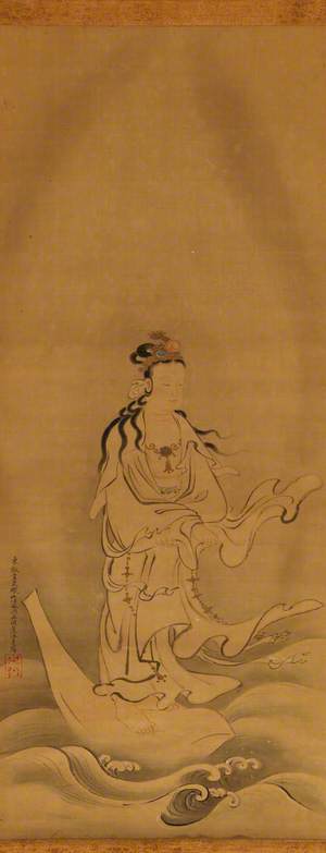 Bakui Kannon, or the White-Robed Avalokiteśvara
