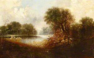 Landscape with Trees and a Lake*