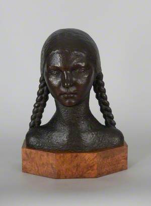 Head of a Girl with Pigtails (Girlhood)