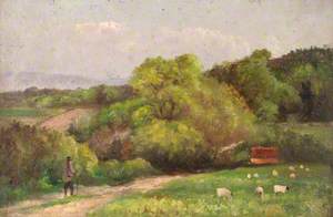 From the North Side of Croham Hurst, Surrey, May 1897