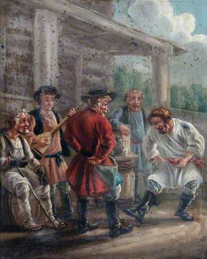 Peasants before an Inn