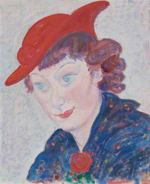 Woman with Red Hat (Femme au Chapeau Rouge)