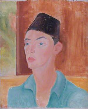 Richard Hare (1907–1966) in a Fez