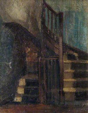 The Staircase at 10, Barnes Terrace, London