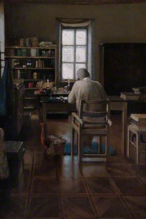 Sir Richard Burton in His Study