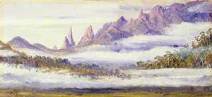 Organ Peaks Seen over the Morning Mists from Theresopolis, Brazil