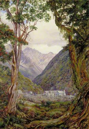 Entrance to the Otira Gorge, New Zealand