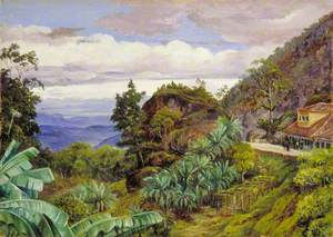 View of the Sierra of Teresopolis, Brazil