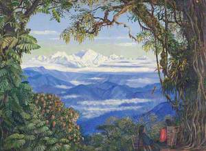 Mount Kanchenjunga from Darjeeling, West Bengal, India