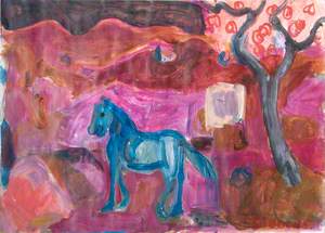 Horse in an Andalusian Landscape II