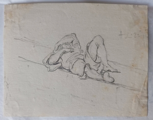 Supine Resting Figure (Figure Laying Down)