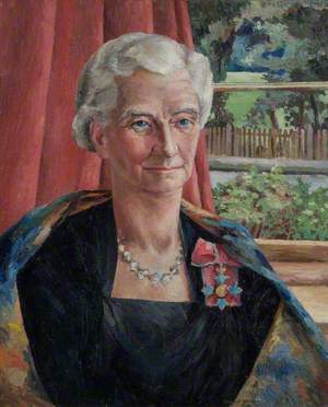 Miss Agnes Catnach (1891–1979), CBE, BA, Headmistress at Mayfield (1934–1952)
