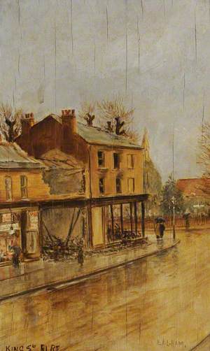 King Street Fire, Southall, 1910