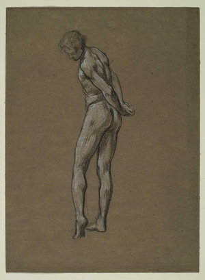 Study for 'The Arts of Industry as Applied to War': Male Figure