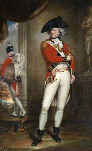 Captain John Clayton Cowell (1762–1819), 1st Battalion, 1st (or the Royal) Regiment of Foot, c.1796