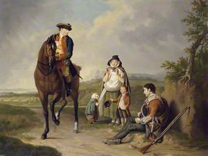 Marquess of Granby Relieving a Sick Soldier