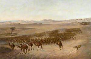 Major General Sir Herbert Stewart’s Column Crossing the Bayuda Desert, 1885