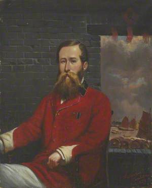 Captain (later Lieutenant Colonel) Robert Coney Whiting (1825–1886), 70th Bengal Native Infantry, Canton