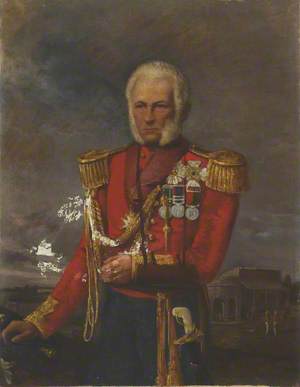 Major-General Sir Hugh Wheeler (1789–1857) at Cawnpore, 1857