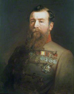 Brigadier General Sir Harry Burnett Lumsden (1821–1896), CB, in the Uniform of The Queen’s Own Corps of Guides