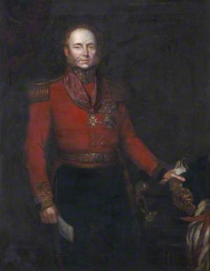 Major-General (later General Sir) John Alexander Dunlop Agnew Wallace (c.1775–1857), Colonel of the 88th Regiment of Foot (Connaught Rangers), c.1835