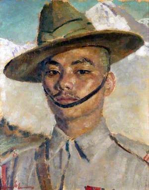 Havildar (later Honorary Captain) Gaje Ghale (1919–2000), VC, 2nd Battalion, 5th Royal Gurkha Rifles (Frontier Force)