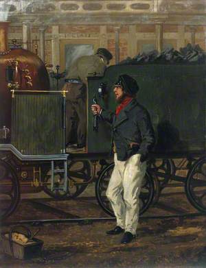 The Driver of the Mail, 1852