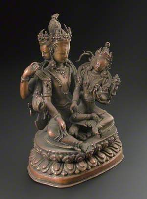 Vishnu and Lakshmi