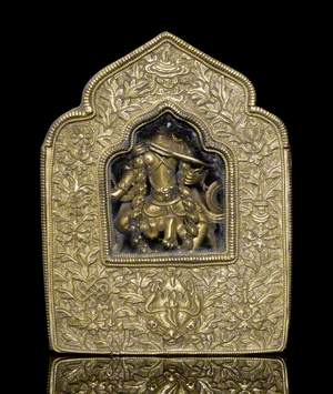 Tibetan Buddhist Amulet Container (Gau)