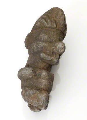 Anthropomorphic and Ithyphallic Nomoli Figure