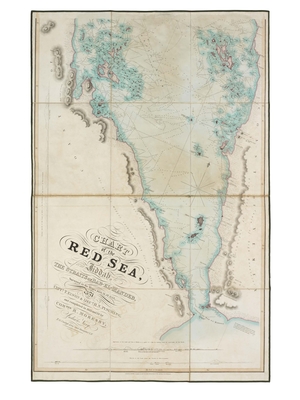 A Two-Sheet Chart of the Red Sea, from Jiddah, to the Straits of Bab-el-Mandeb