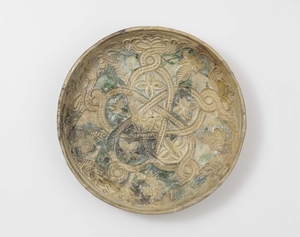 Dish with Moulded Decoration